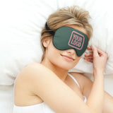 Custom Blue Green Light Pink Sleep Mask