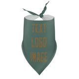 Custom Blue Green Khaki Pet Scarf