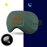 Custom Blue Green Khaki Sleep Mask