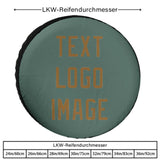 Custom Blue Green Khaki Truck Tires