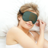 Custom Blue Green Khaki Sleep Mask
