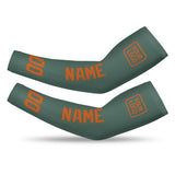 Custom Blue Green Orange Arm Sleeve