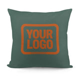 Custom Blue Green Orange Pillowcase
