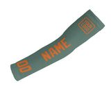 Custom Blue Green Orange Arm Sleeve