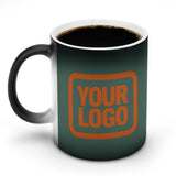 Custom Blue Green Orange Magic Mug