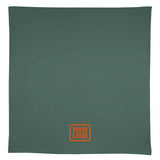 Custom Blue Green Khaki Square Table Cloth