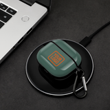 Custom Blue Green Orange AirPods Case (3rd Generation)