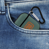 Custom Blue Green Orange AirPods Case