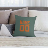 Custom Blue Green Orange Pillowcase