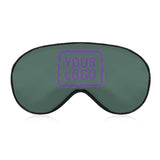 Custom Blue Green Light Purple Sleep Mask