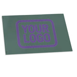 Custom Blue Green Light Purple Flag