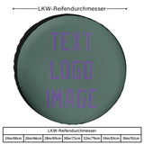 Custom Blue Green Light Purple Truck Tires