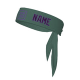 Custom Blue Green Purple Headband
