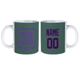 Custom Blue Green Purple Mug