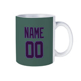 Custom Blue Green Purple Mug