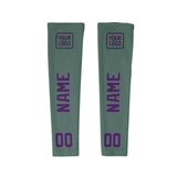 Custom Blue Green Purple Arm Sleeve