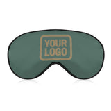 Custom Blue Green Light Khaki Sleep Mask