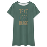 Custom Blue Green Light Khaki Nachthemd