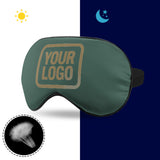 Custom Blue Green Light Khaki Sleep Mask