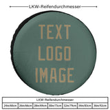 Custom Blue Green Light Khaki Truck Tires