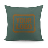 Custom Blue Green Khaki Pillowcase