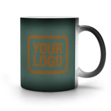 Custom Blue Green Khaki Magic Mug