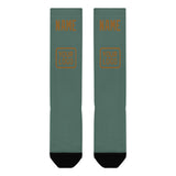 Custom Blue Green Khaki Knee-High Sock