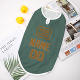 Custom Blue Green Khaki Pet Vest