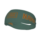 Custom Blue Green Khaki Sports headband