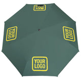 Custom Blue Green Light Yellow Automatic Umbrella