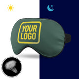Custom Blue Green Light Yellow Sleep Mask