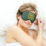 Custom Blue Green Light Yellow Sleep Mask