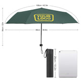 Custom Blue Green Light Yellow Automatic Umbrella