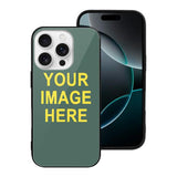 Custom Blue Green Light Yellow Phone Case