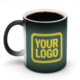 Custom Blue Green Light Yellow Magic Mug