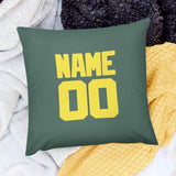 Custom Blue Green Light Yellow Pillowcase