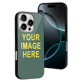 Custom Blue Green Light Yellow Phone Case
