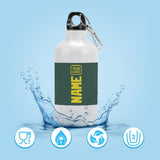 Custom Blue Green Light Yellow Sports Bottle