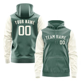 Custom Blue Green Cream Hoodie 2727030327B31803