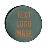 Custom Blue Green Orange Truck Tires