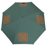 Custom Blue Green Orange Automatic Umbrella