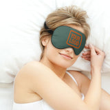 Custom Blue Green Orange Sleep Mask