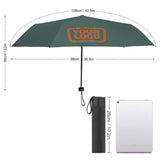 Custom Blue Green Orange Automatic Umbrella