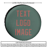 Custom Blue Green Copper Rose Truck Tires