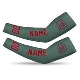 Custom Blue Green Crimson Red Arm Sleeve