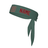 Custom Blue Green Crimson Red Headband