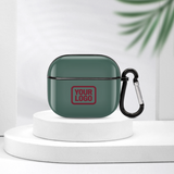 Custom Blue Green Crimson Red AirPods Case (3rd Generation)