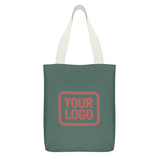 Custom Blue Green Crimson Red Canvas Tote Bag
