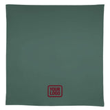 Custom Blue Green Copper Rose Square Table Cloth