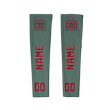 Custom Blue Green Crimson Red Arm Sleeve